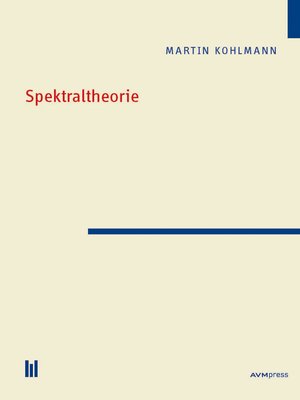cover image of Spektraltheorie